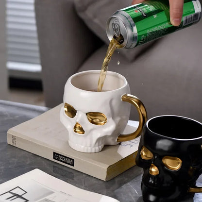 Unique Skull Coffee Cup