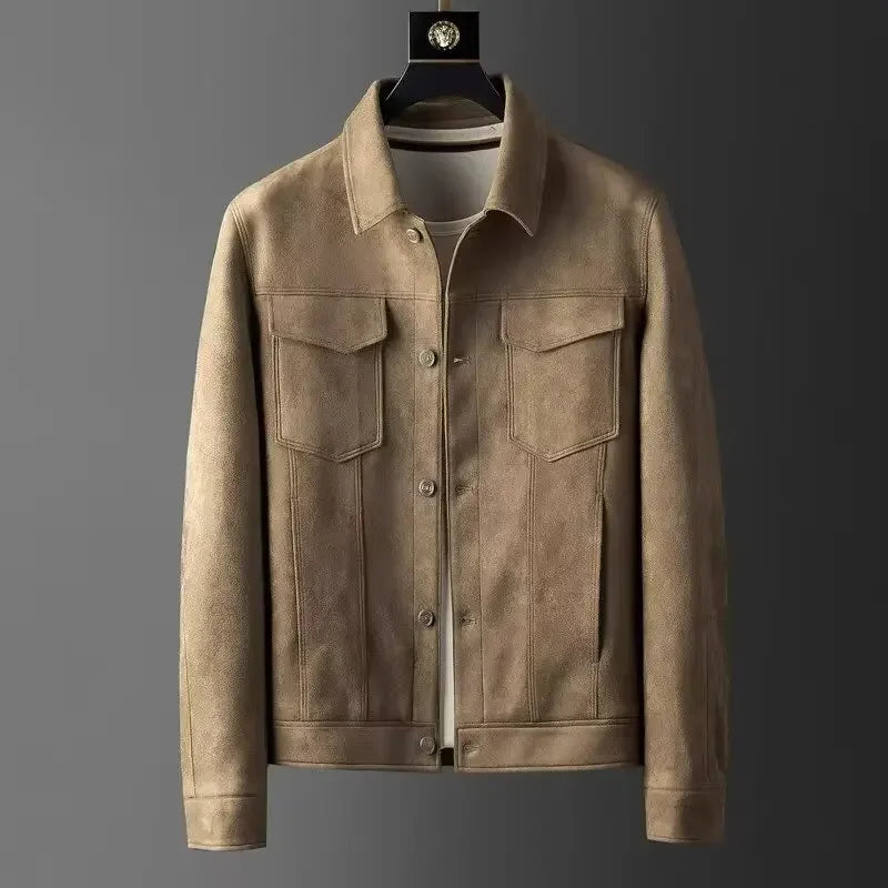 Ricco Milano Timeless Suede Jacket