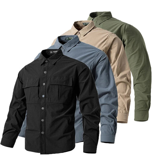 Men’s Versatile Long Sleeve Shirt