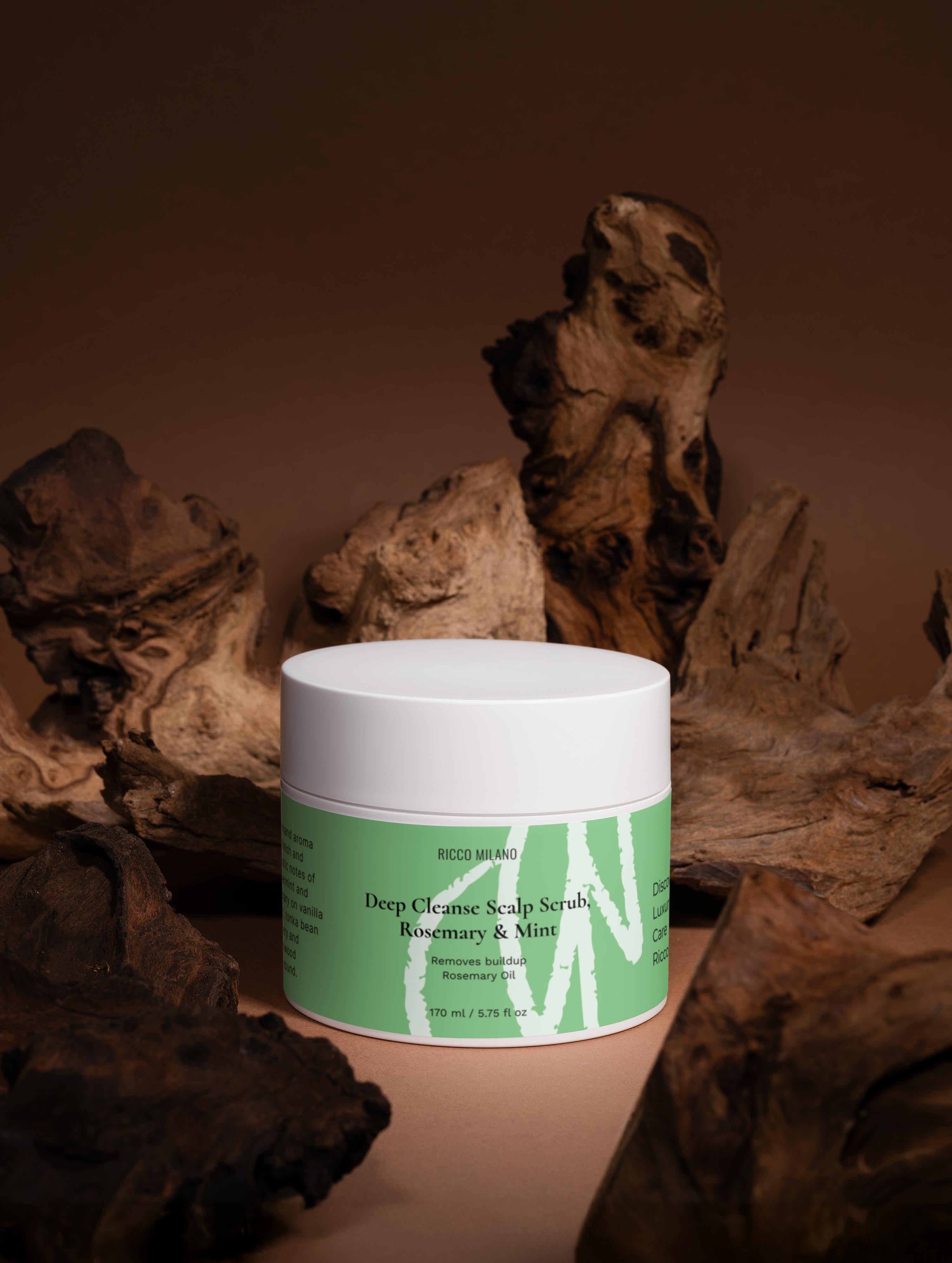 Deep Cleanse Scalp Scrub, Rosemary & Mint