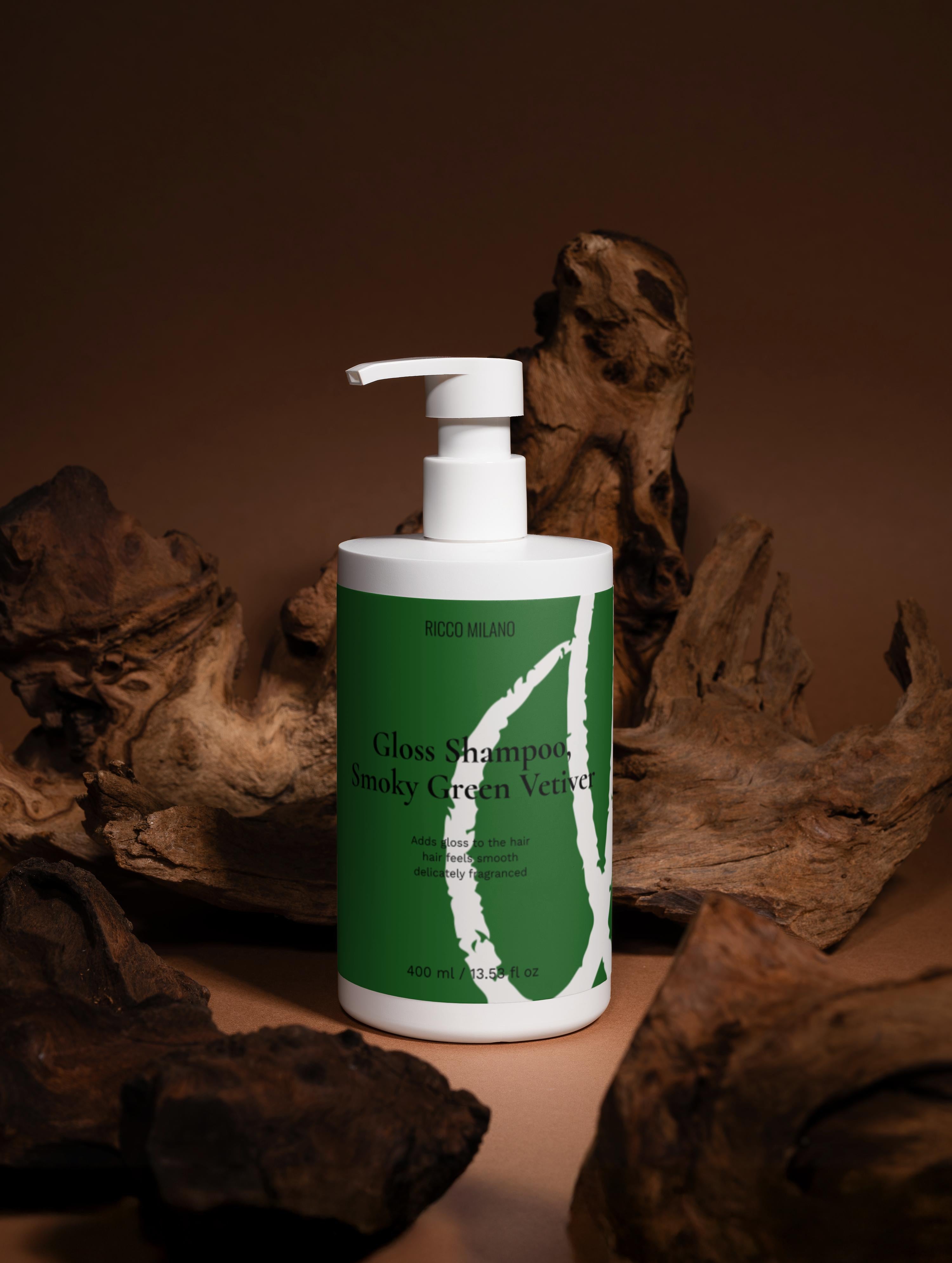 Gloss Shampoo, Smoky Green Vetiver
