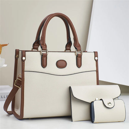 Classic Women's Tote Bag Set