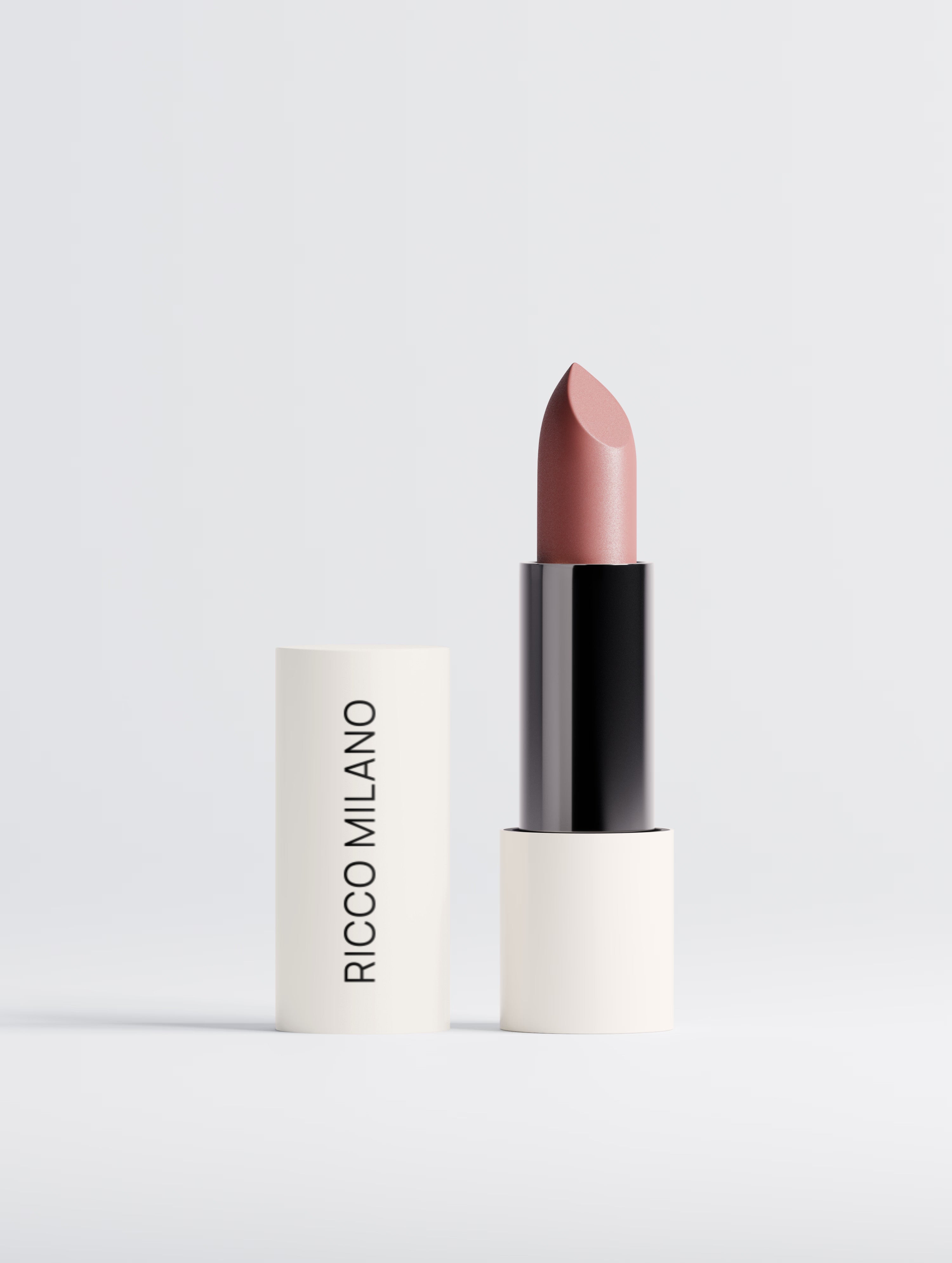 Ricco Milano Matte Lipstick, Dusty Rose