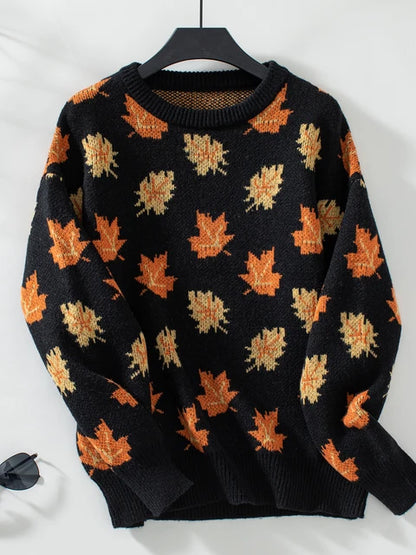 Maple Leaf Cozy Sweater