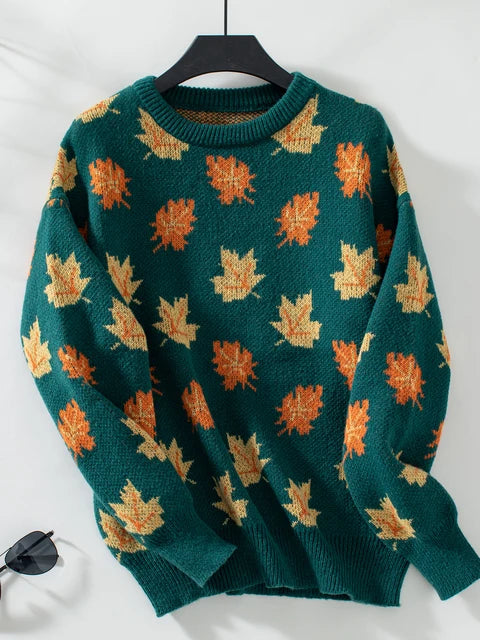 Maple Leaf Cozy Sweater