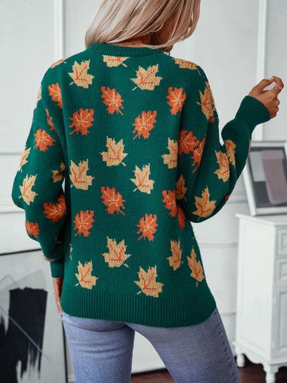 Maple Leaf Cozy Sweater