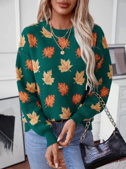 Maple Leaf Cozy Sweater