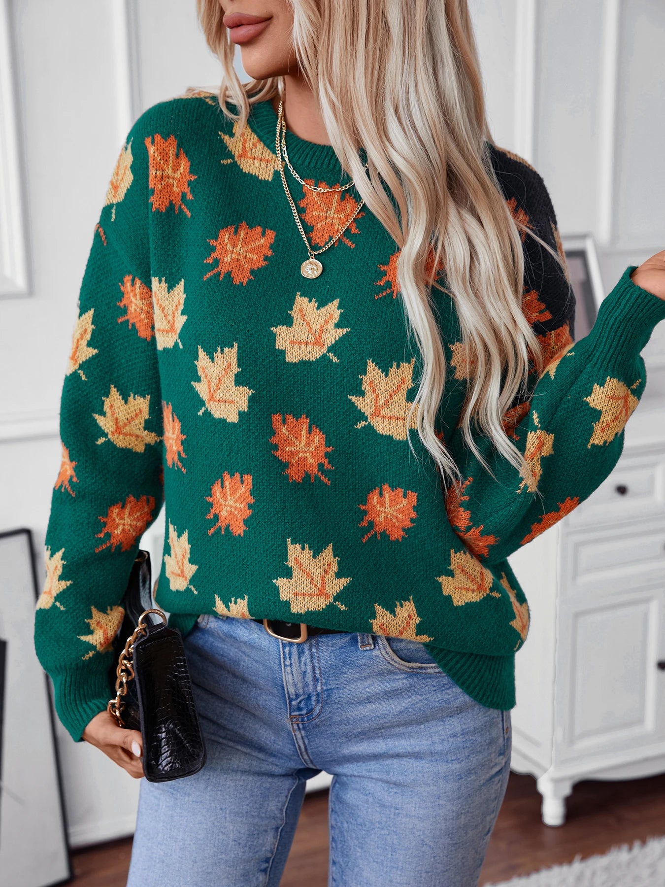 Maple Leaf Cozy Sweater