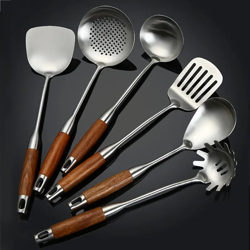 Luxury Stainless Steel Cooking Kitchen Utensil Set