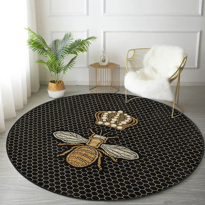 Queen Bee Round Rug