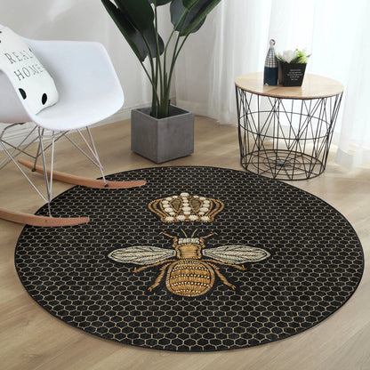 Queen Bee Round Rug