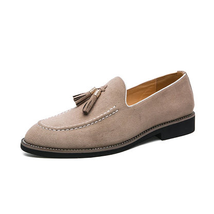 Italian Suede Leather Men's Loafers