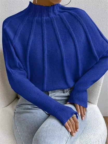 Elegant Mock Neck Sweater