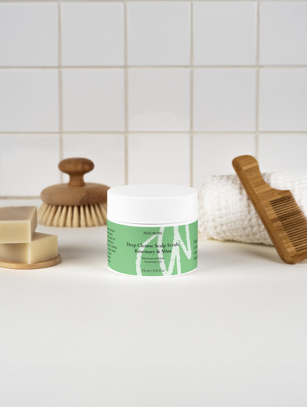 Deep Cleanse Scalp Scrub, Rosemary & Mint