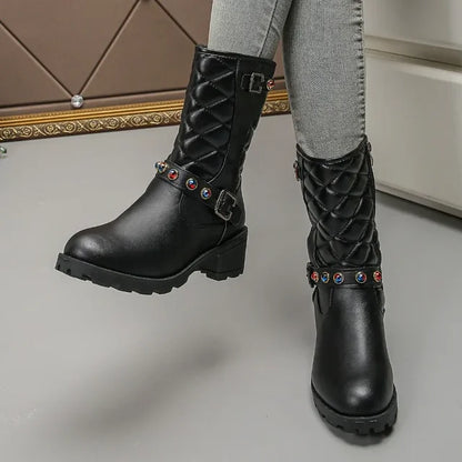 Urban Chic Zipper Boots