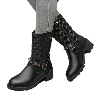 Urban Chic Zipper Boots