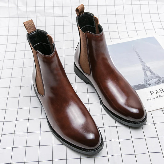 Timeless Leather Chelsea Boots