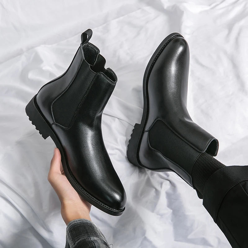 Timeless Leather Chelsea Boots