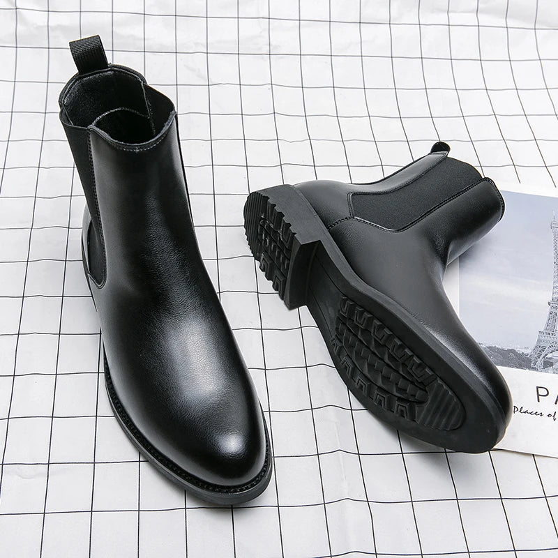 Timeless Leather Chelsea Boots