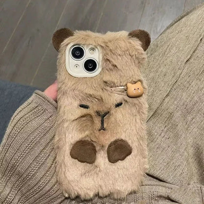 Warm Fluffy Bear iPhone Case