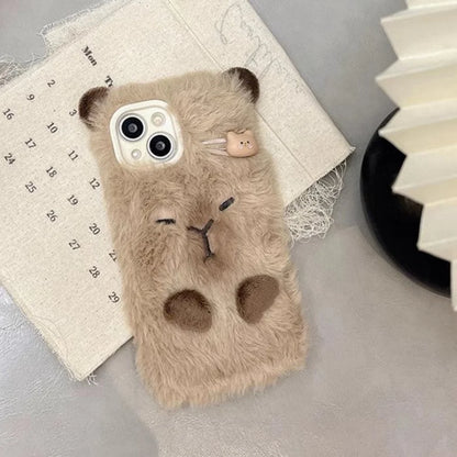 Warm Fluffy Bear iPhone Case