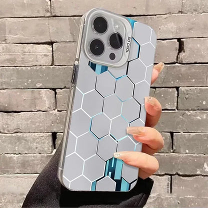 Cyberpunk Honeycomb iPhone Case