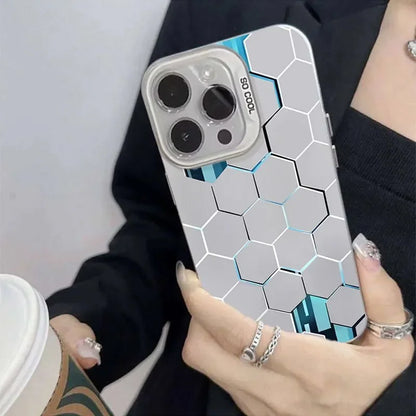 Cyberpunk Honeycomb iPhone Case