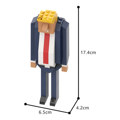 Trump Building Blocks Character 95-Piece Set