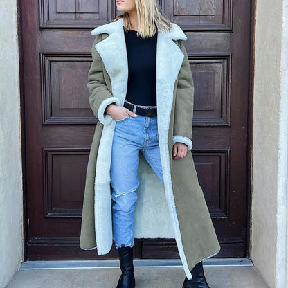 Vintage Two Tone Winter Coat