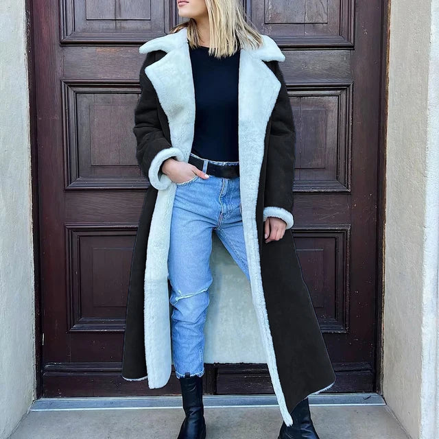 Vintage Two Tone Winter Coat