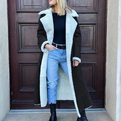 Vintage Two Tone Winter Coat