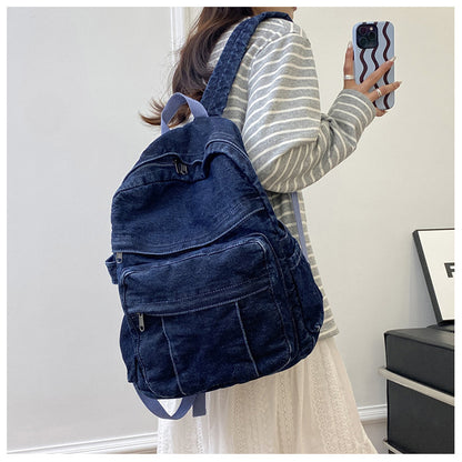 Classic Denim Backpack