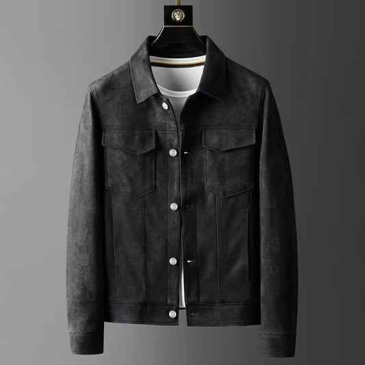 Ricco Milano Timeless Suede Jacket