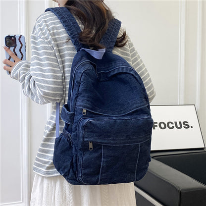 Classic Denim Backpack