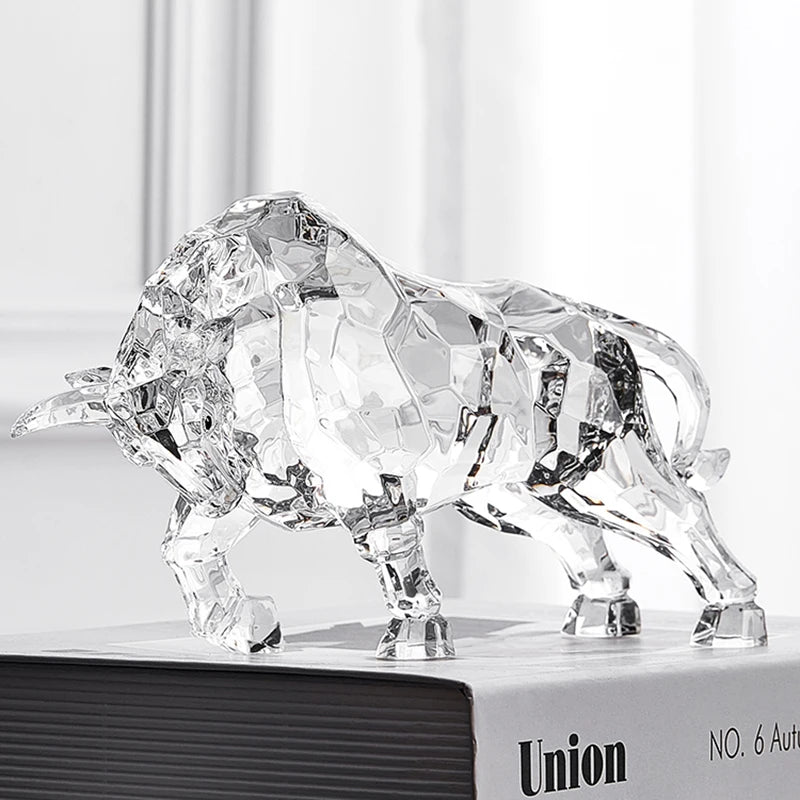 Charging Bull Nordic Figurine