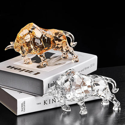 Charging Bull Nordic Figurine