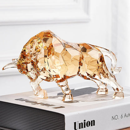 Charging Bull Nordic Figurine