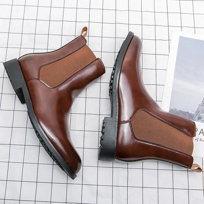 Timeless Leather Chelsea Boots