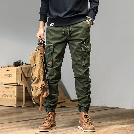 Military Style Cargo Joggers