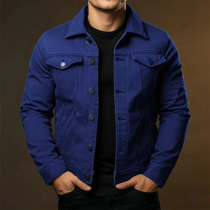 Mens Classic Denim Jacket by Ricco Milano