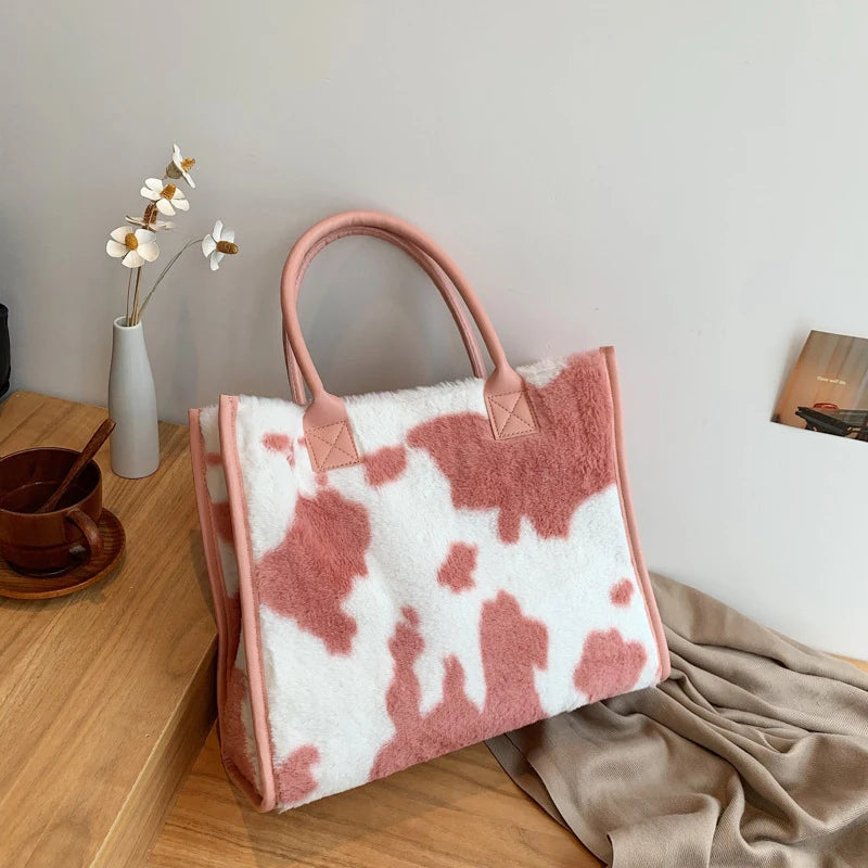 Designer Animal Print Tote Bag