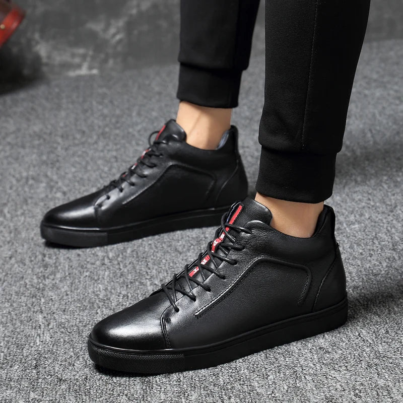 Black High Top Sneakers