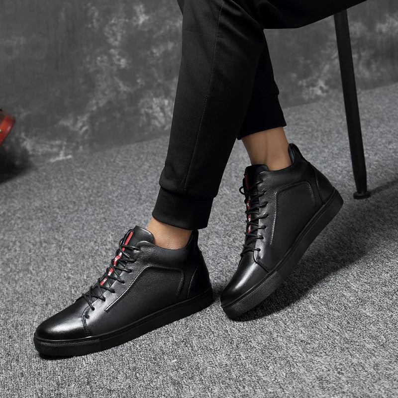 Black High Top Sneakers