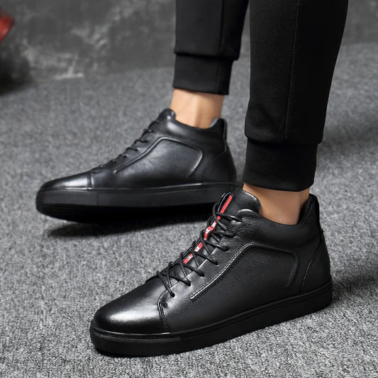 Black High Top Sneakers