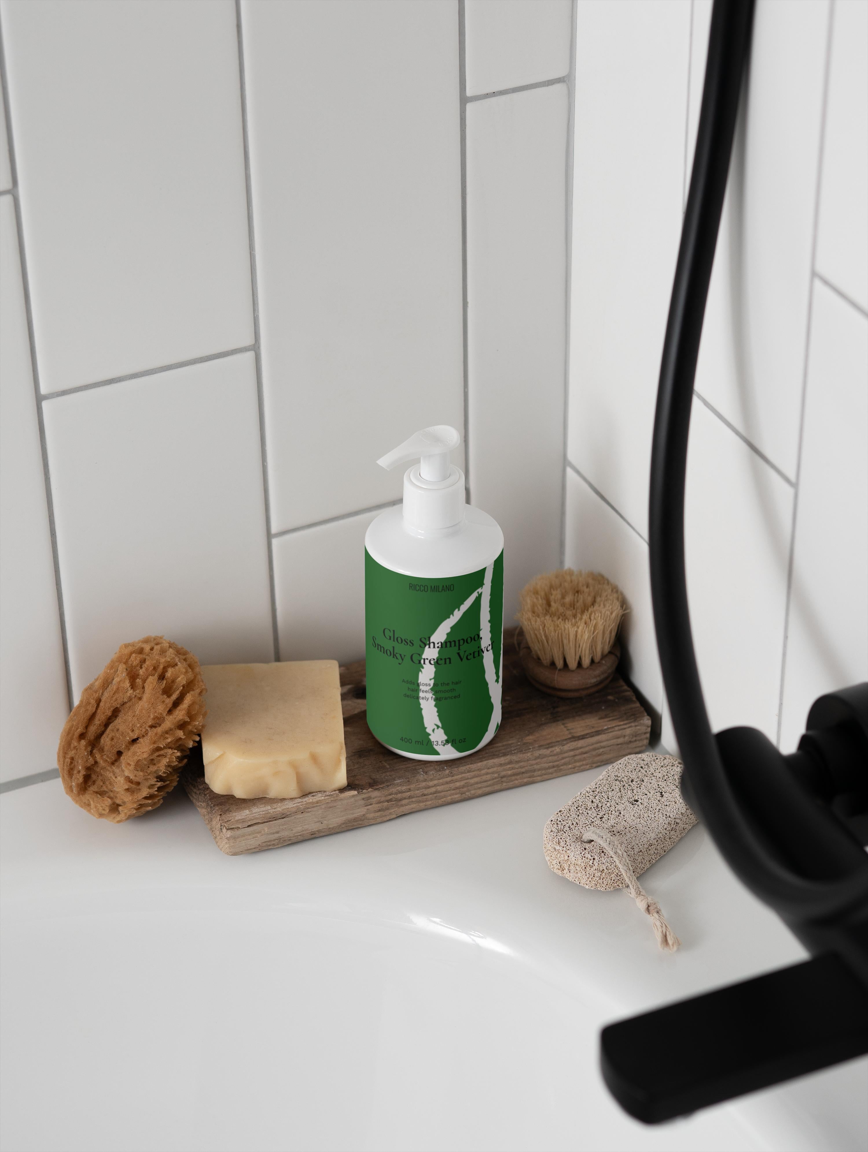 Gloss Shampoo, Smoky Green Vetiver