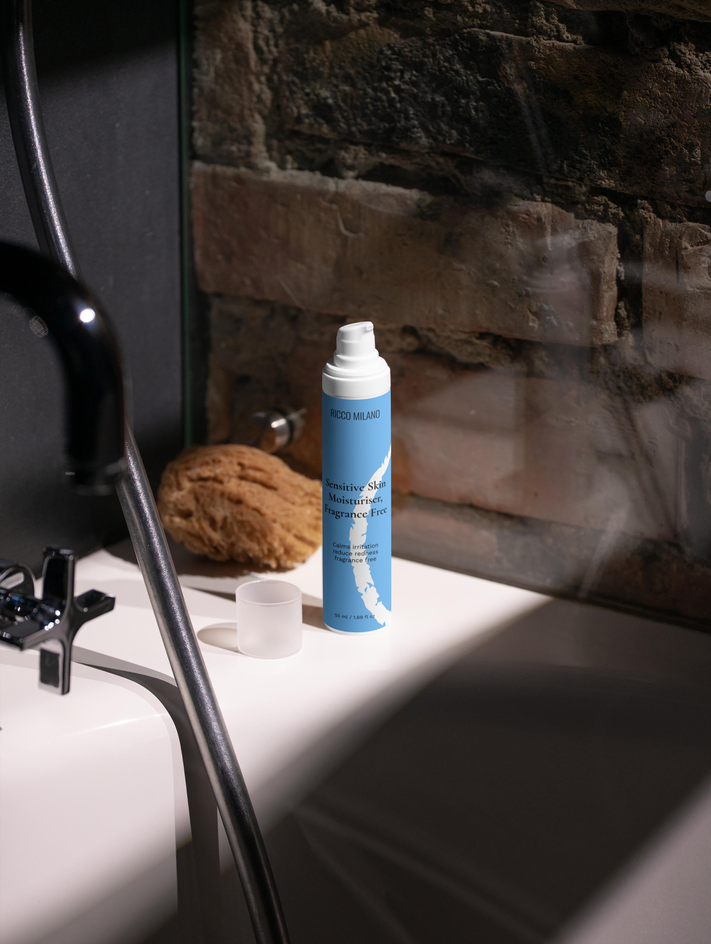 Sensitive Skin Moisturizer, Fragrance Free