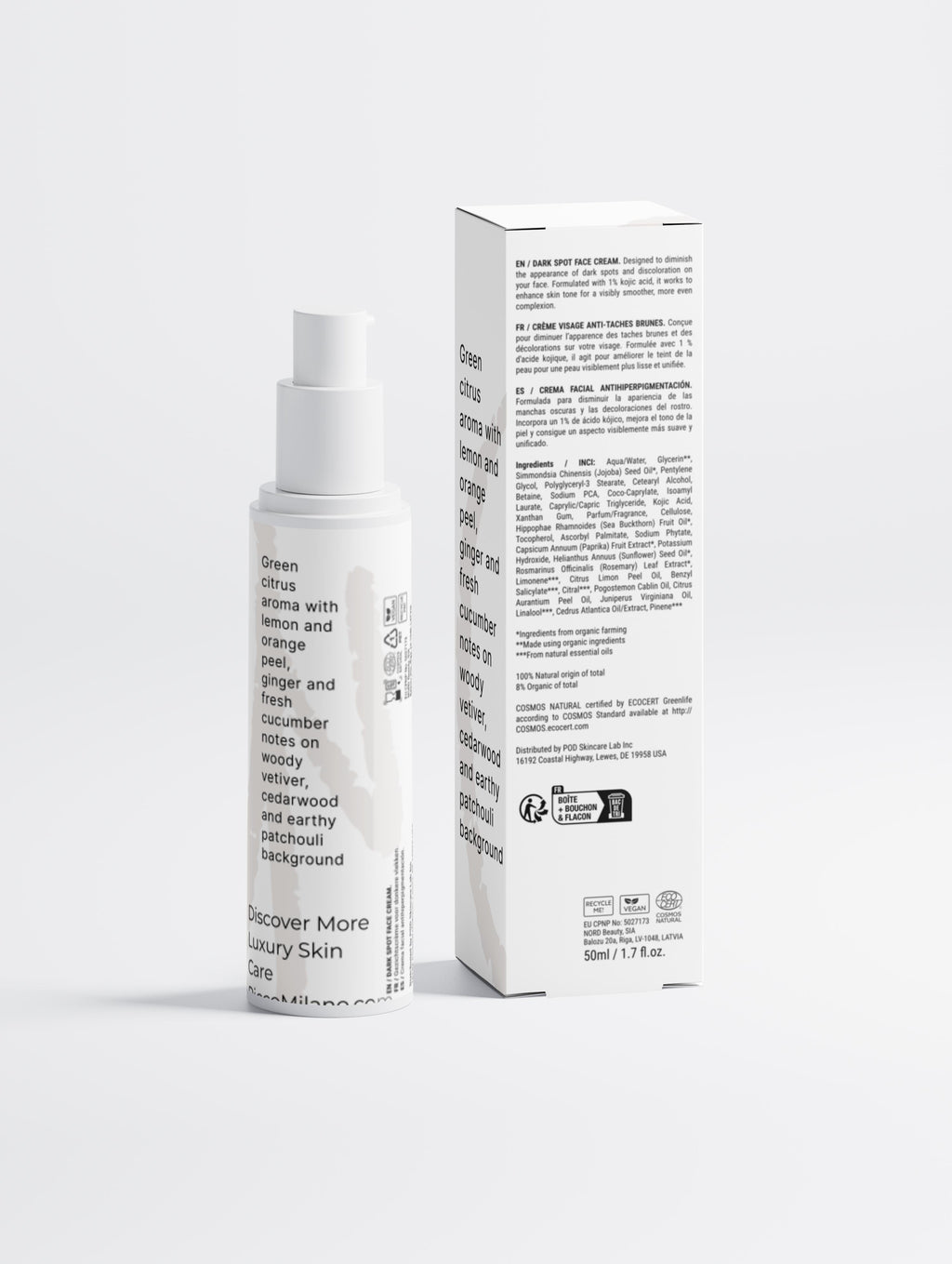 Dark Spot Face Cream with Kojic Acid